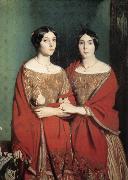 Theodore Chasseriau Two Sisters oil on canvas